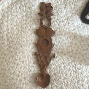 Handcrafted Brown Wooden Wall Decor